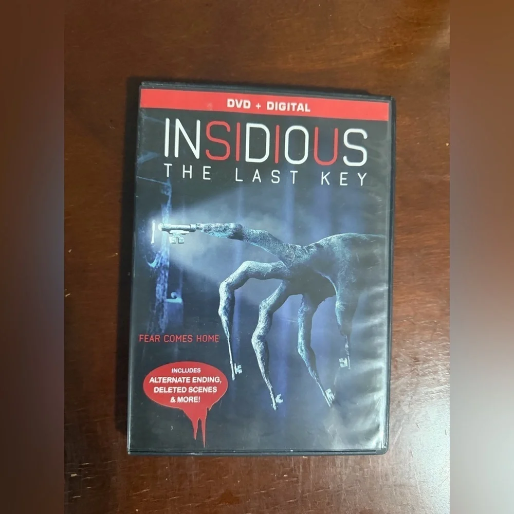 Insidious: The Last Key DVD 2018. This is the 4th installment